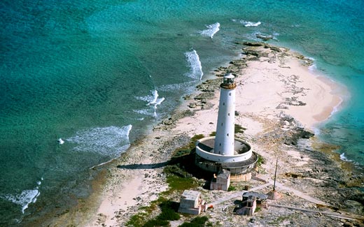 The Lighthouse on Acklins Island - The Out Islands of The Bahamas