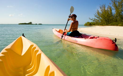 Kayaking on Andros