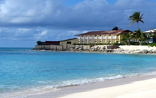 Riding Rock Resort overlooking the Caribbean Sea